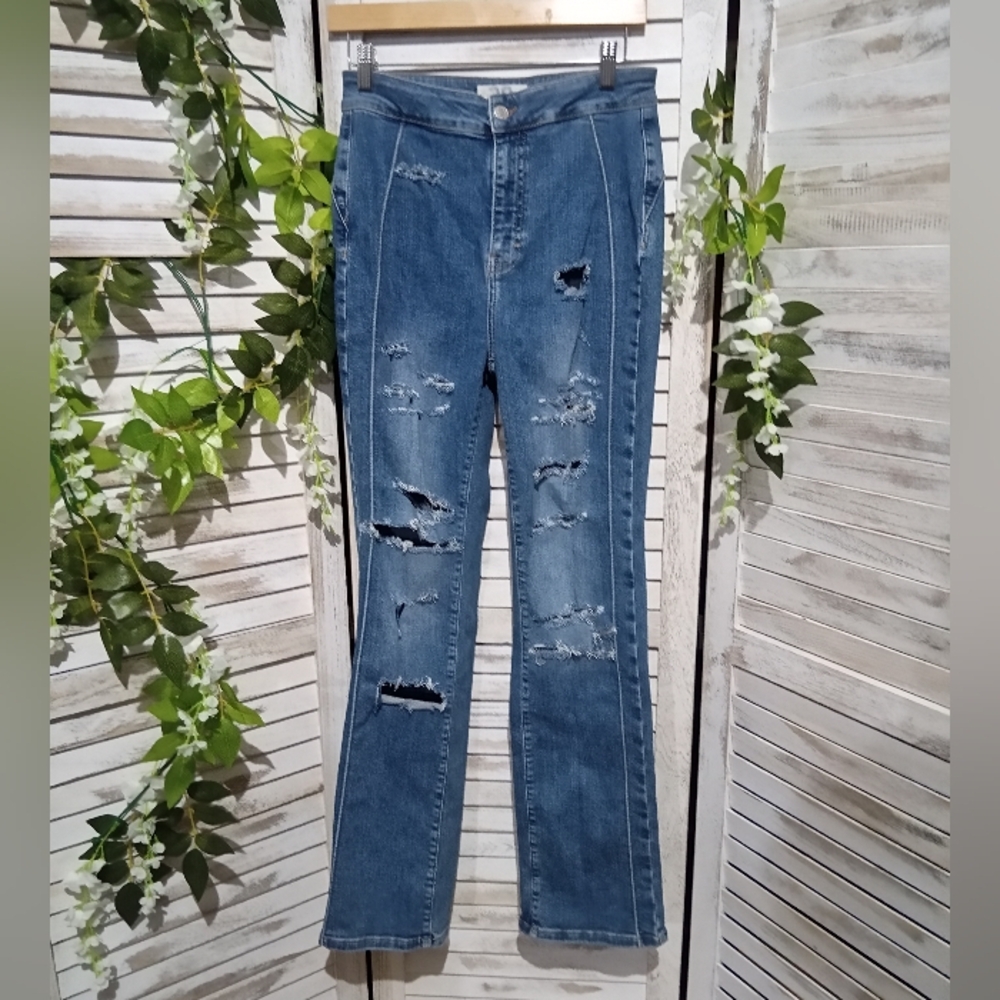 free people wide leg distressed denim jeans (61)